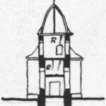 Glockenturm, Querschnitt, 21.05.1955