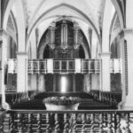 Kirche, Blick zur Orgel, wohl vor 1964