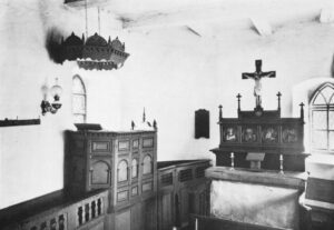 Kapelle, Blick zum Altar, 1936