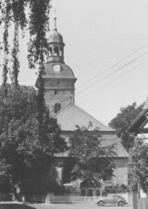 Kirche, Ansicht von Osten, um 1953