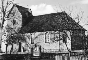 Kirche, Ansicht von Südosten, 1966
