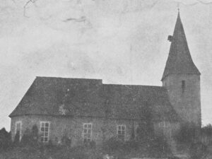 Kirche, Ansicht von Norden, um 1930