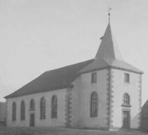Kirche, Außenansicht, vor 1918