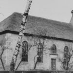 Kirche, Außenansicht, um 1950