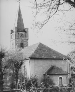 Kirche, Ansicht von Südosten, um 1950
