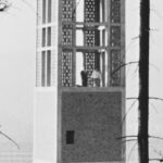 Glockenturm, Ansicht von Südosten, Teilansicht, 1954