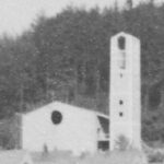 Kirche, Ansicht von Südwesten, vor 1982