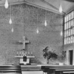 Kirche, Blick zum Altar, 1954