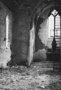 Kirche, Blick zum Altar, 22.11.1949