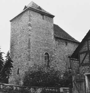 Kapelle, Ansicht von Nordosten, 1961