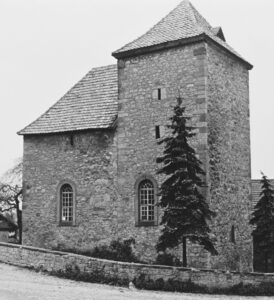 Kapelle, Ansicht von Südosten, 1961