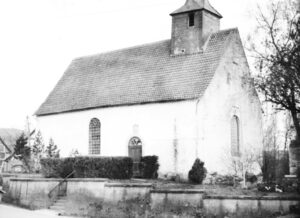 Kirche, Ansicht von Nordwesten, 1955