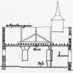 Kirche, Längsschnitt, 28.05.1955