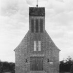 Kapelle Agathenburg, Außenansicht, Foto: Ernst Witt, Hannover, 1953