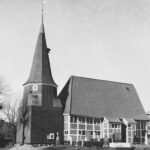 Kirche, Ansicht von Südwesten, vor 1965