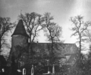 Kirche Hollern, Ansicht von Süden, 1948