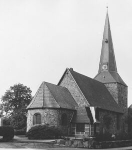 Kirche, Ansicht von Nordosten, 1980
