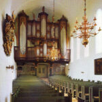 Kirche, Blick zur Orgel, um 1990