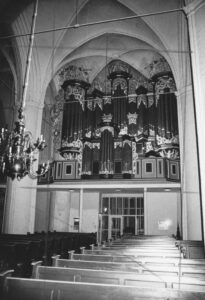 Kirche, Blick zur Orgel, 1983