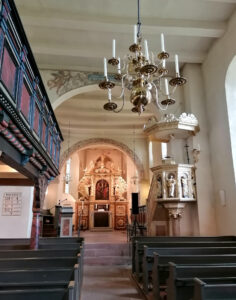 Rheden Kirche Innenraum Altar