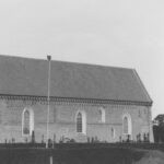 Kirche, Ansicht von Südwesten, Foto: P. Greve, Jöllenbeck, 1985