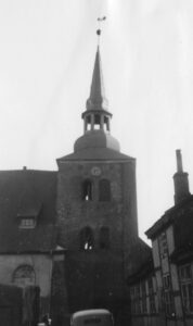 Kirche, Turm, Ansicht von Norden, 1951