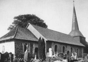 Kirche, Ansicht von Nordosten, vor 1956