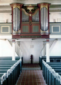 Kirche, Blick zur Orgel, Fotograf: Winter, 1978