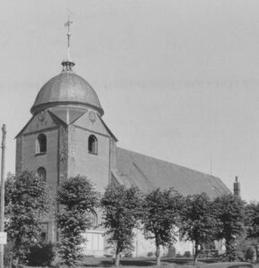 Kirche, Ansicht von Südwesten, 1978