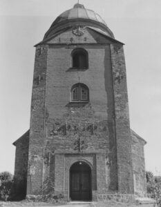 Kirche, Ansicht von Westen, 1974