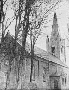 Kirche, Ansicht von Nordosten, vor 1957