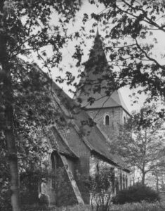 Kirche, Ansicht von Nordosten, um 1948