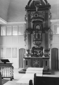 Kanzelaltar, Foto: Ernst Witt, Hannover, 1966