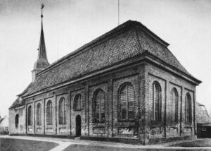 Kirche, Ansicht von Südosten, vor 1956