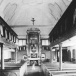 Kirche, Blick zum Altar, vor 1956