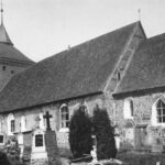 Kirche, Ansicht von Südosten, vor 1956