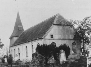 Alte Kirche, Ansicht von Südosten, um 1910