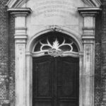 Kirche, Nordseite, Portal, vor 1956