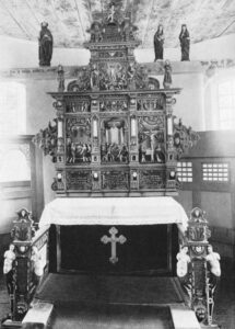 Altaraufsatz, vor 1956