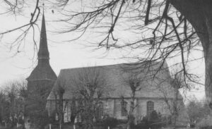 Kirche, Ansicht von Süden, 1948