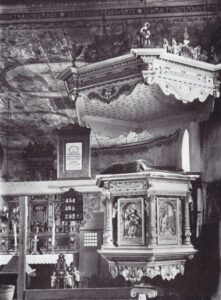 Kanzel, vor 1956