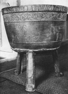 Taufkessel, vor 1956