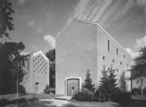 Kirche, Außenansicht, 1952