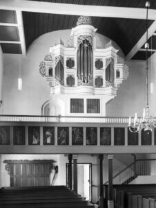 Kirche, Blick zur Orgel, nach 1966