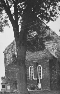 Kirche, Chor, Ansicht von Nordosten, 1950