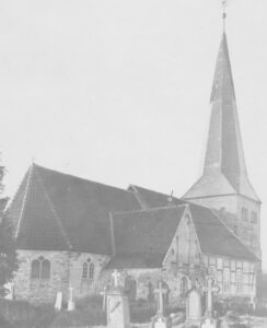 Kirche, Ansicht von Nordosten