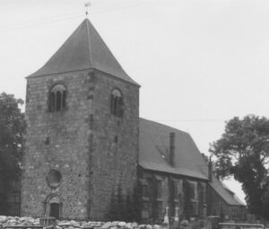 Kirche, Ansicht von Südwesten, nach 1954