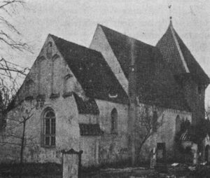 Kirche, Ansicht von Nordosten, vor 1902