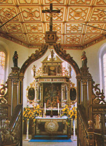 Kirche, Blick in den Altarraum