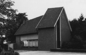 Kirche, Ansicht von Südosten, 1980